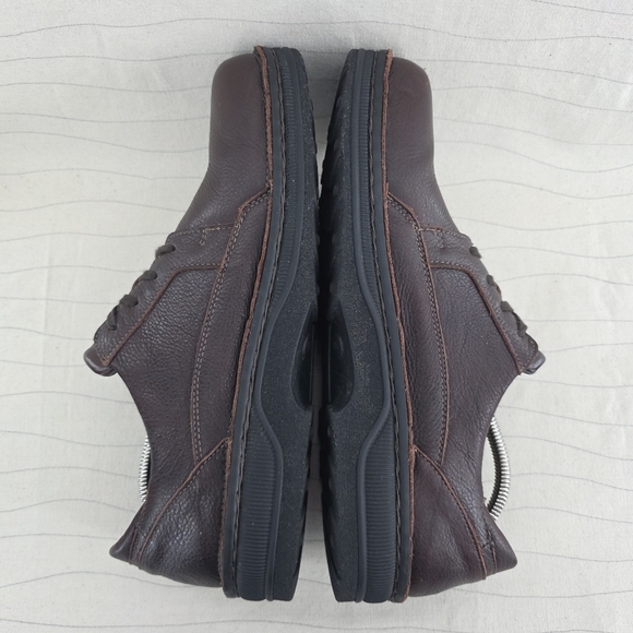 NAOT Mens Olaf Lace‑Up Dark Brown Leather Shoes Made in Israel Size 13 US/ 46 EU main image 7